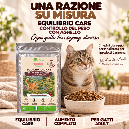 EQUILIBRIO CARE controllo del peso con Agnello – Dosaggio personalizzato