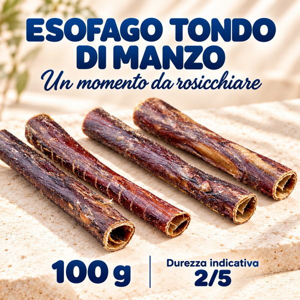 Esofago tondo di manzo - 100 g