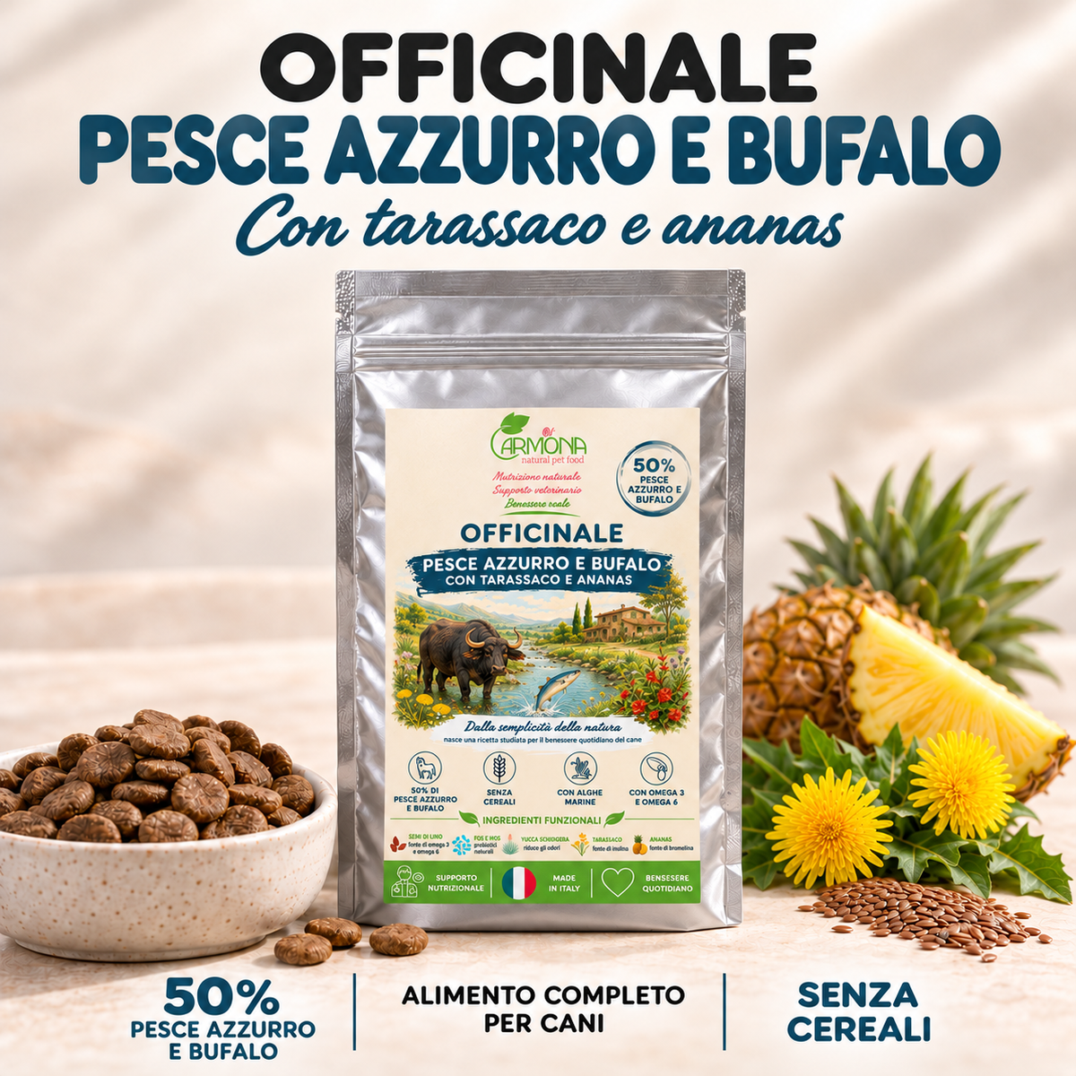 OFFICINALE con Pesce azzurro e Bufalo — copertina