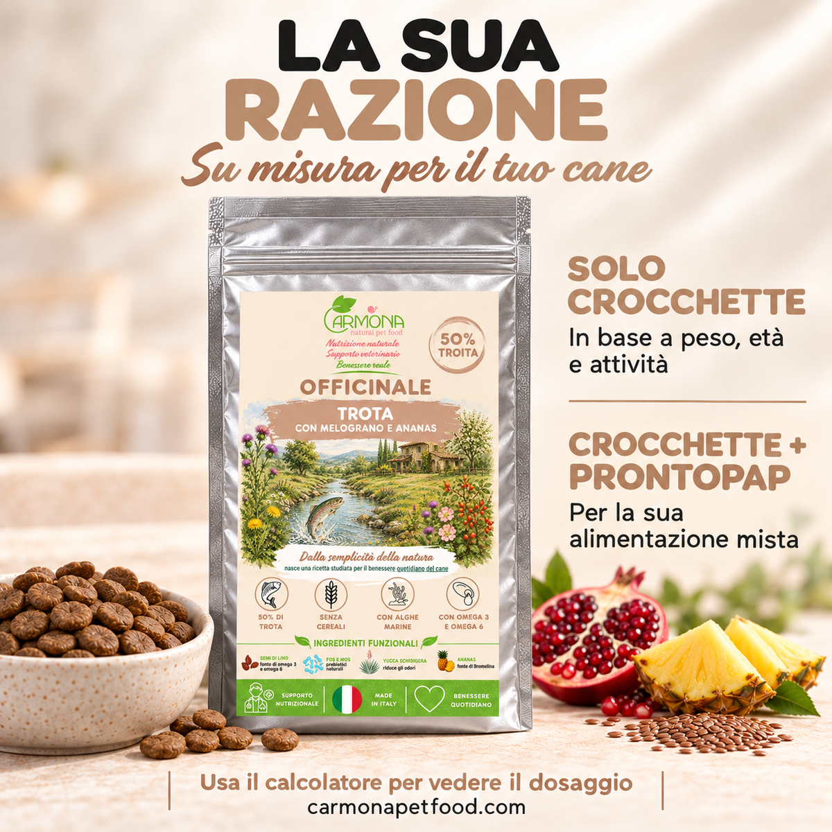 Carmona Officinale Trota – dosaggio