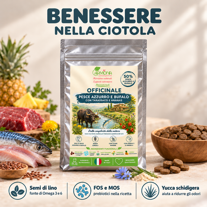 Officinale Pesce azzurro e Bufalo — benefici