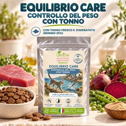 EQUILIBRIO CARE controllo del peso con Tonno - copertina