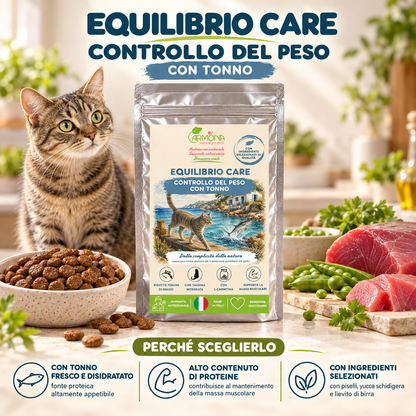 EQUILIBRIO CARE controllo del peso con Tonno - benefici