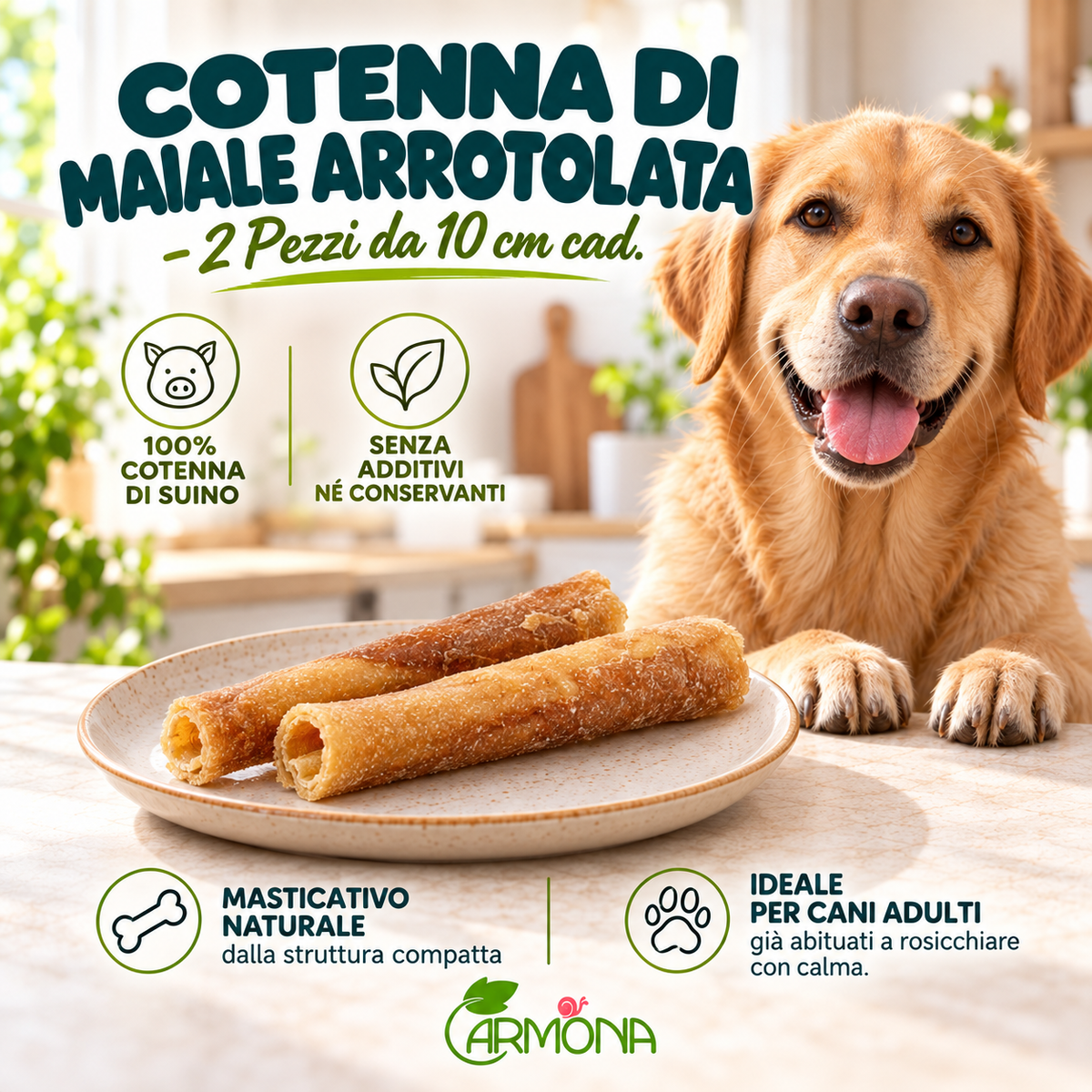 COTENNA DI MAIALE ARROTOLATA - 2 Pezzi da 10 cm cad - spiegazione