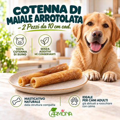 COTENNA DI MAIALE ARROTOLATA - 2 Pezzi da 10 cm cad - spiegazione