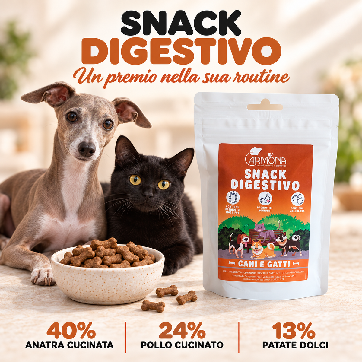 Carmona snack-digestivo – spiegazione