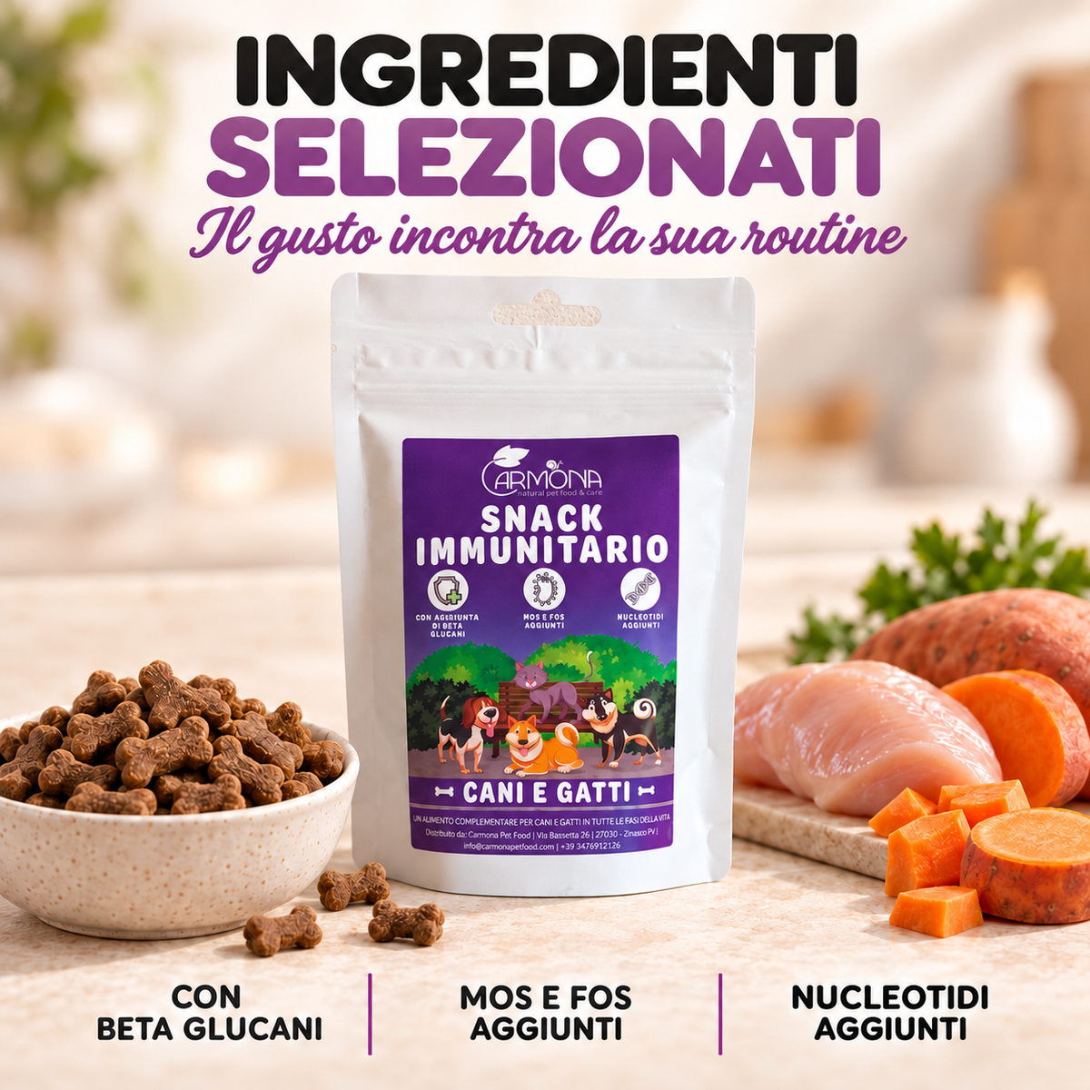 Carmona Snack Immunitario – benefici