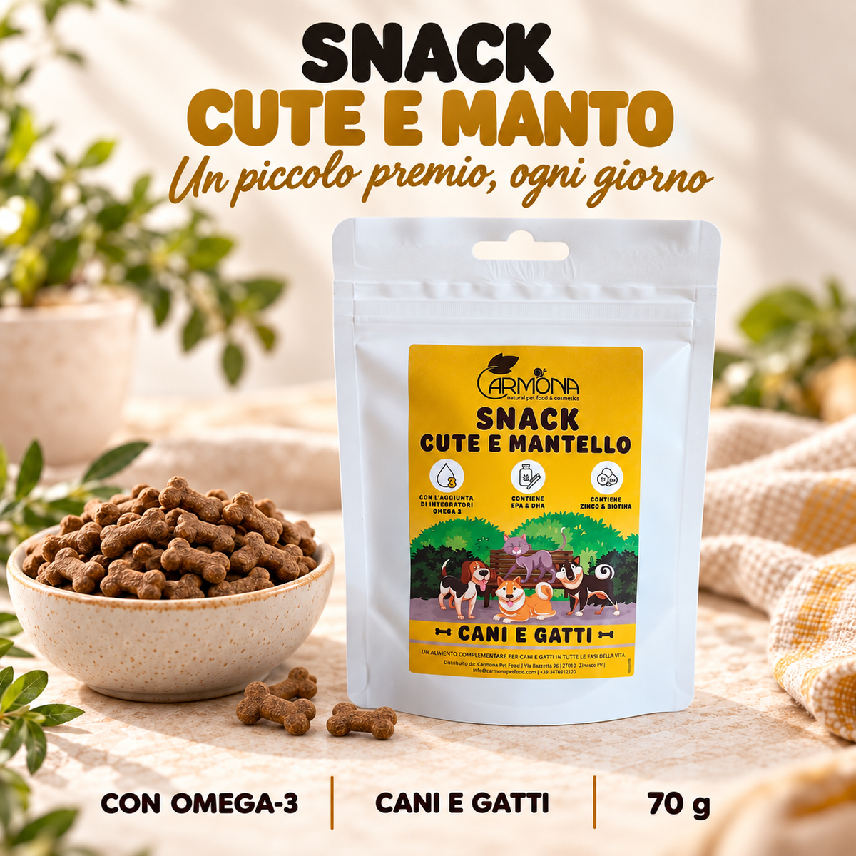 Carmona snack-skin – copertina