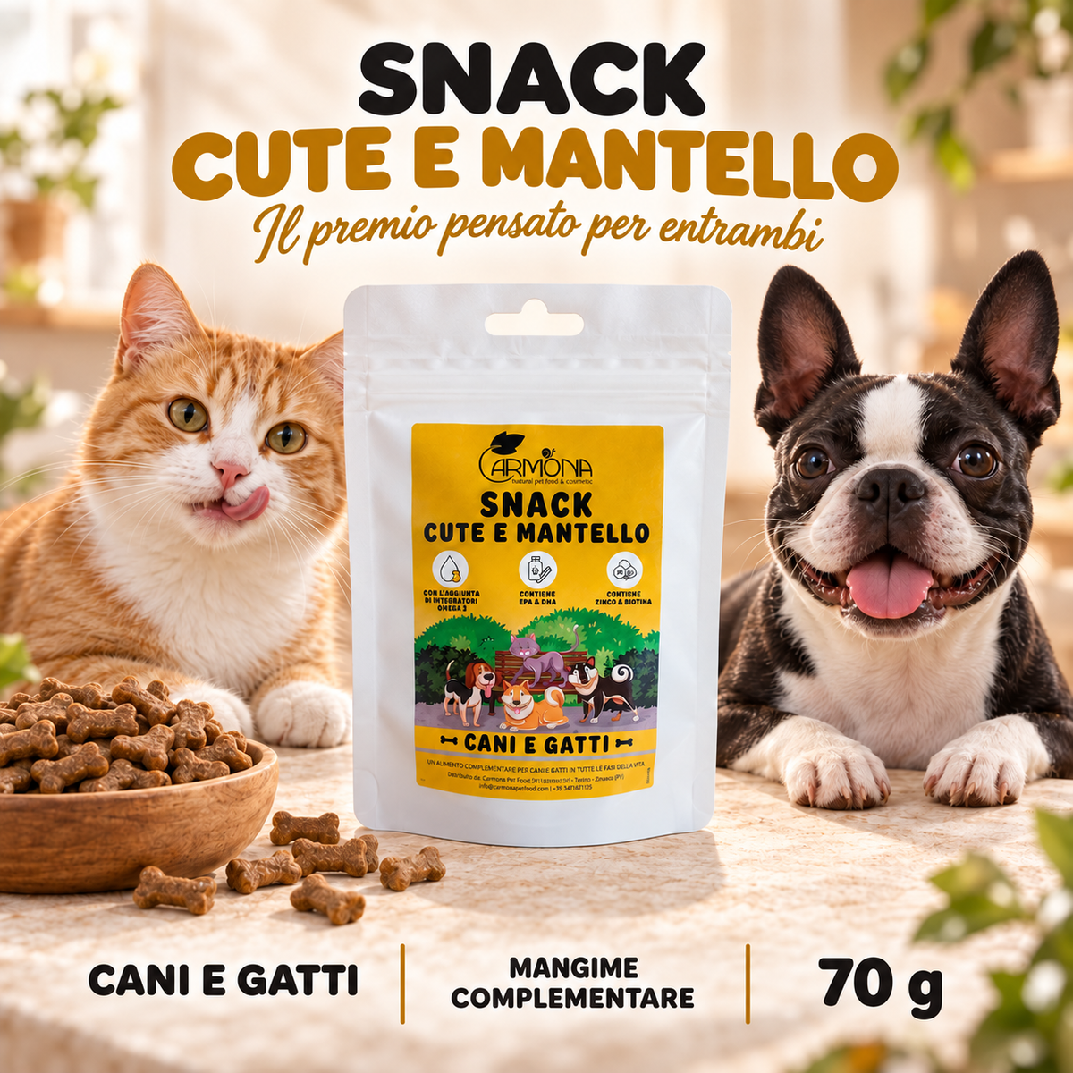 Carmona snack-skin – spiegazione