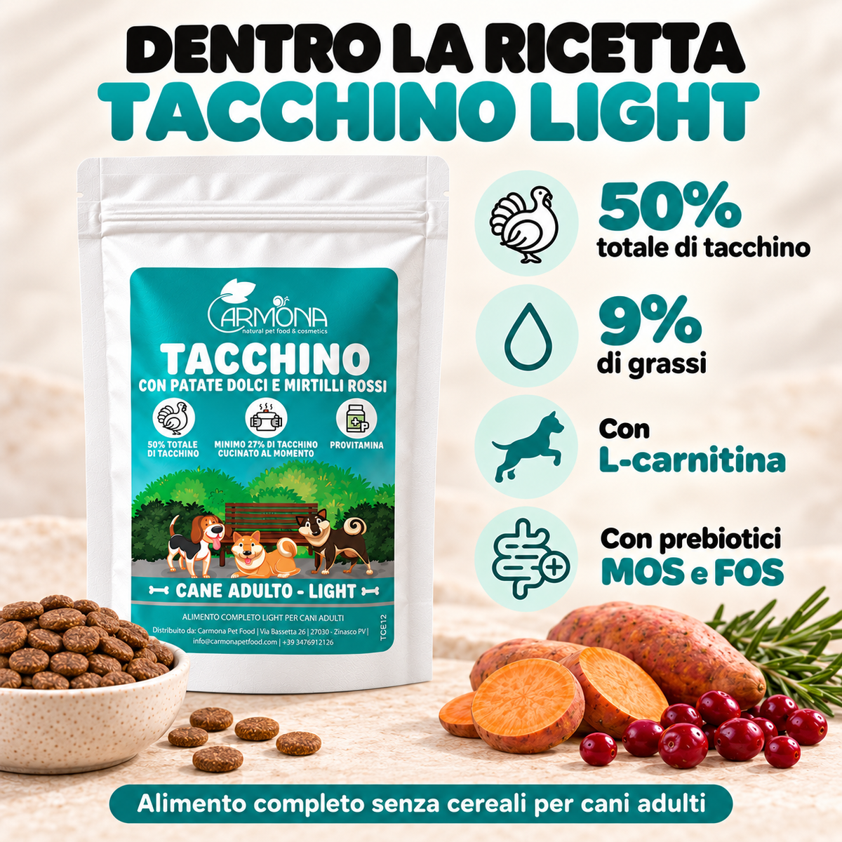 Tacchino Light sacco bianco – benefici