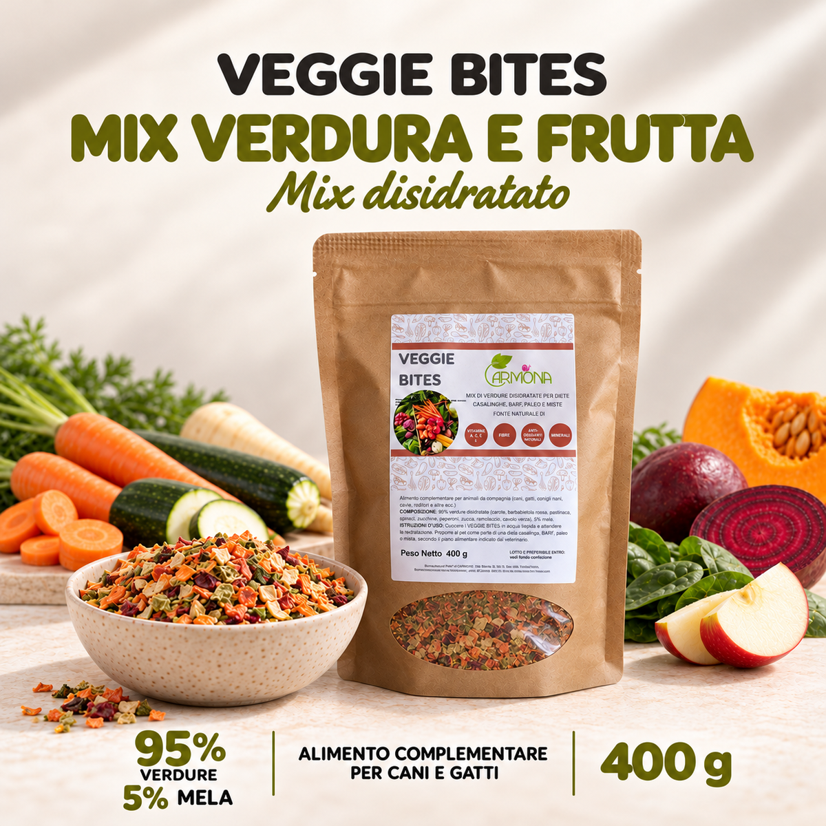 Veggie Bites mix – copertina