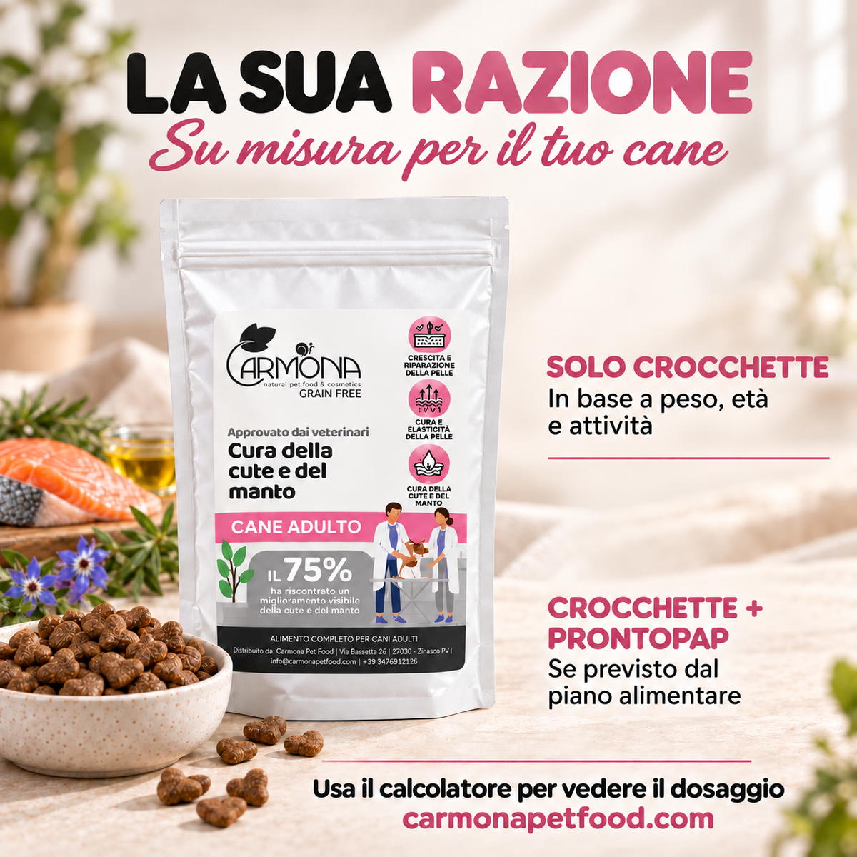 Carmona vet-derma – dosaggio