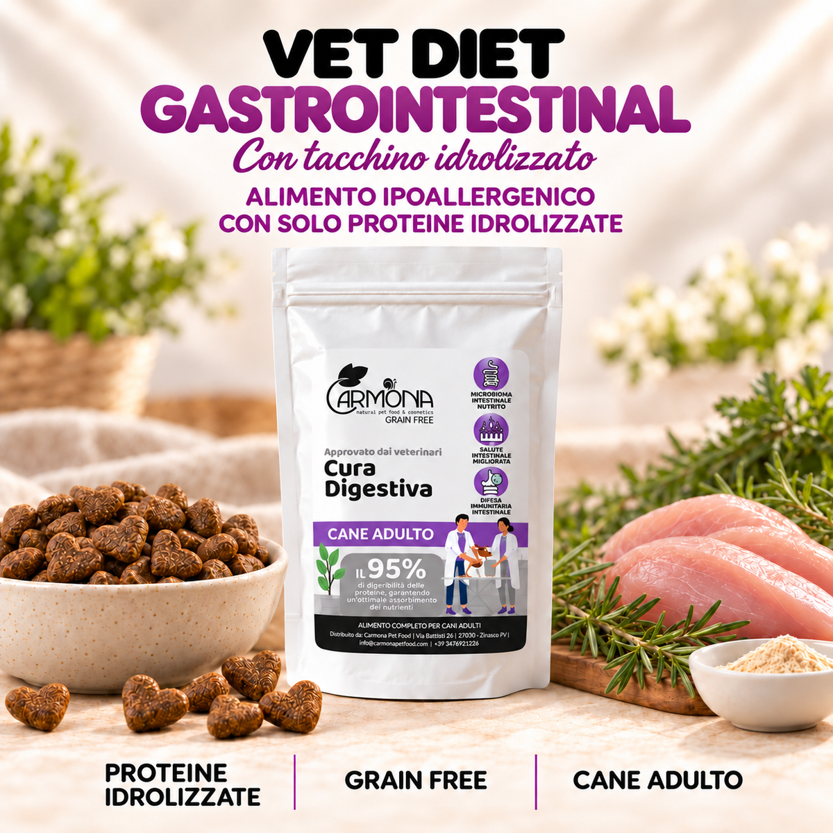 VET DIET - IPOALLERGENICO IDROLIZZATO GASTROINTESTINAL copertina