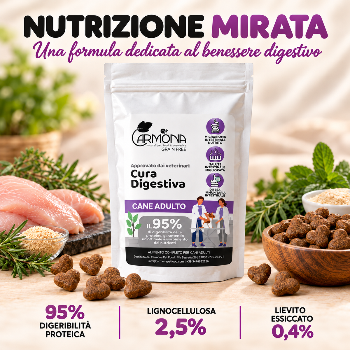 Carmona vet-gi – benefici