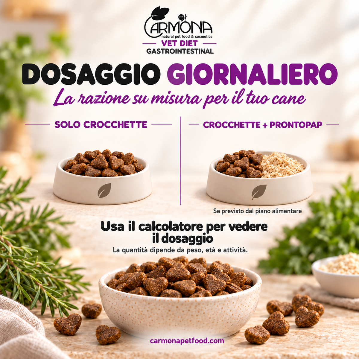 Carmona vet-gi – dosaggio