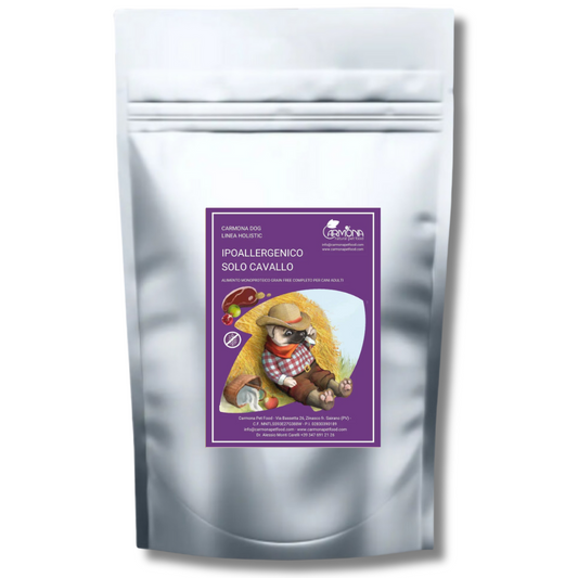 CARMONA DOG HOLISTIC LINE - HYPOALLERGENIC HORSE ONLY