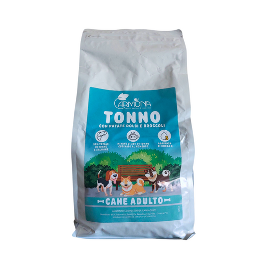 GRAIN FREE CANE ADULTO TONNO CON PATATE DOLCI E BROCCOLI - 2 Kg