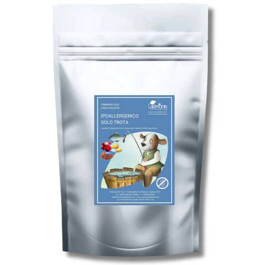 CARMONA DOG HOLISTIC LINE - HYPOALLERGENIC TROUT ONLY