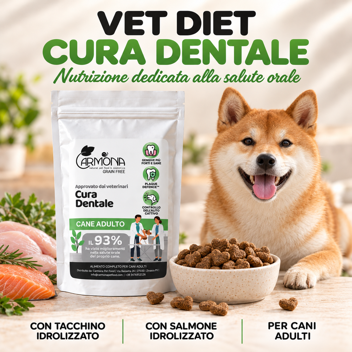 Vet Diet Cura Dentale cane – spiegazione