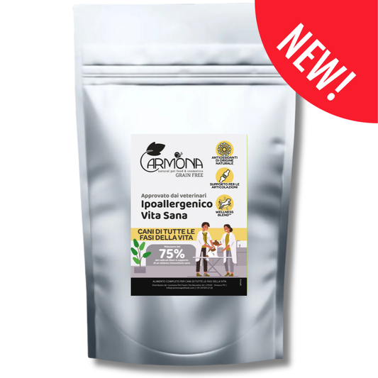 VET DIET - IPOALLERGENICO + VITA SANA grain free Salmone 100% idrolizzato